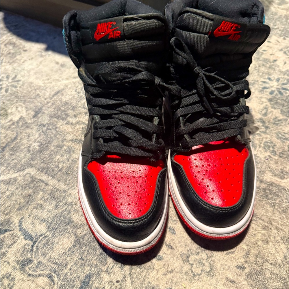 Nike Air Black and Red Sneakers